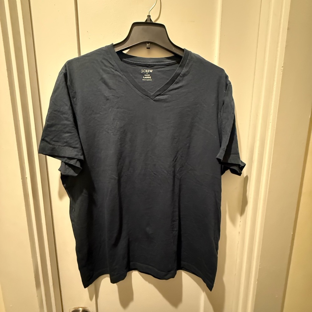 J. Crew Factory Blue Short Sleeve Tee